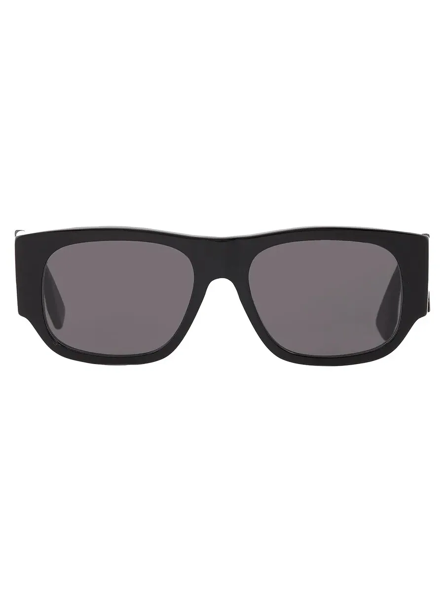 Солнцезащитные очки для мужчин Fendi FENDI DIAGONAL Smoke Square FE40156I 01A 54 — черный