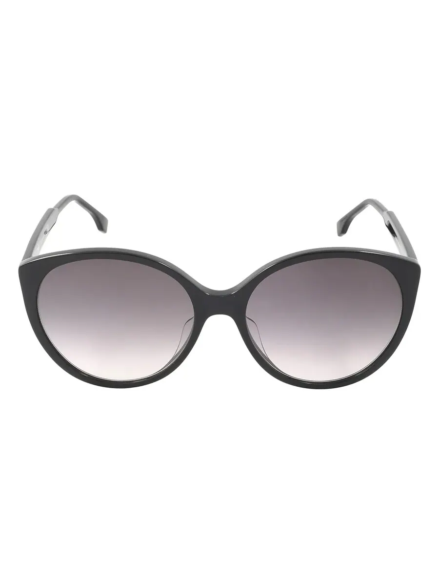 Женские солнцезащитные очки Fendi Gradient Smoke Cat Eye FE40029U 01B 59 — изображение 1 из 4, черный