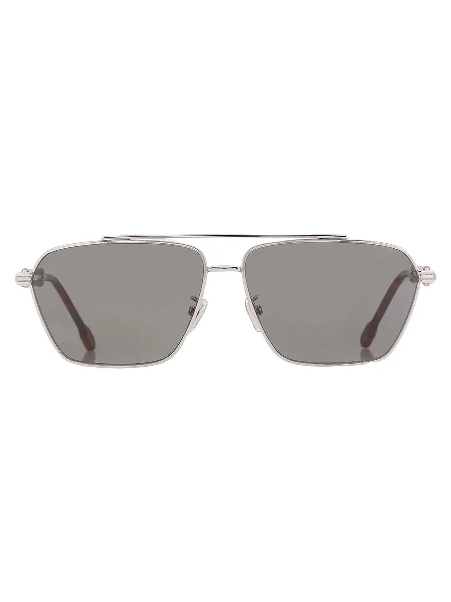 Мужские солнцезащитные очки Fred Green Navigator FG40042U 16N 62 — серебристый