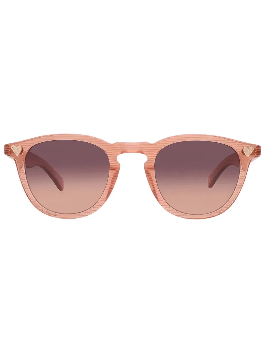 Очки солнцезащитные женские Garrett Leight GLCO X ANDRe SARAIVA SUN New Gradient Oval 2082 PST/NEWG