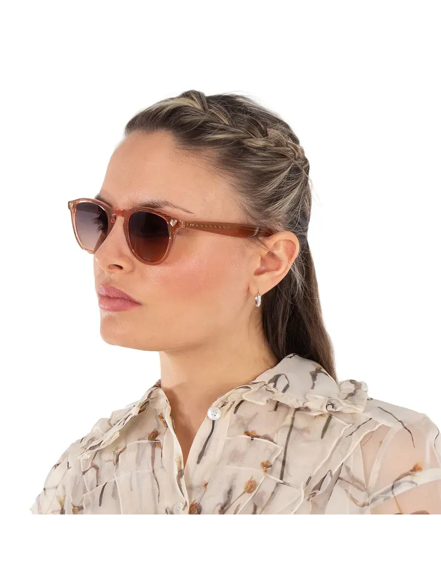 Очки солнцезащитные женские Garrett Leight GLCO X ANDRe SARAIVA SUN New Gradient Oval 2082 PST/NEWG — изображение 2 из 5