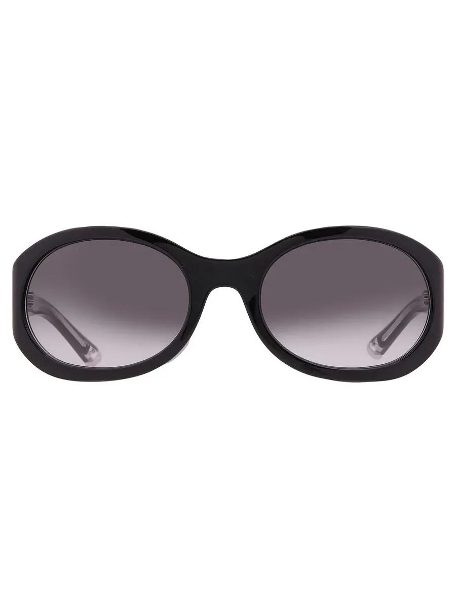 Очки для женщин Gucci серого градиента большого размера GG2012S 001 62 — изображение 1 из 5, черный