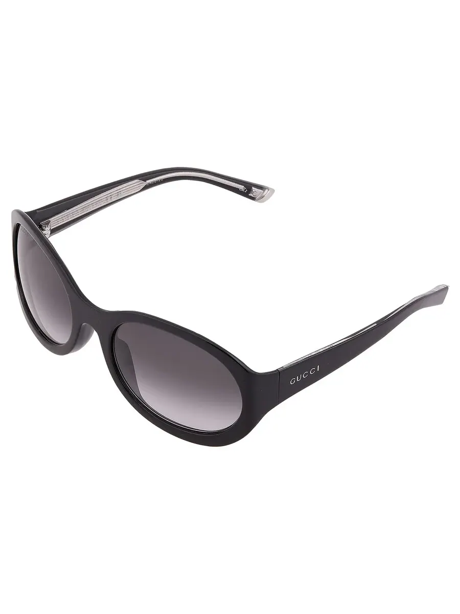 Очки для женщин Gucci серого градиента большого размера GG2012S 001 62 — изображение 3 из 5, черный