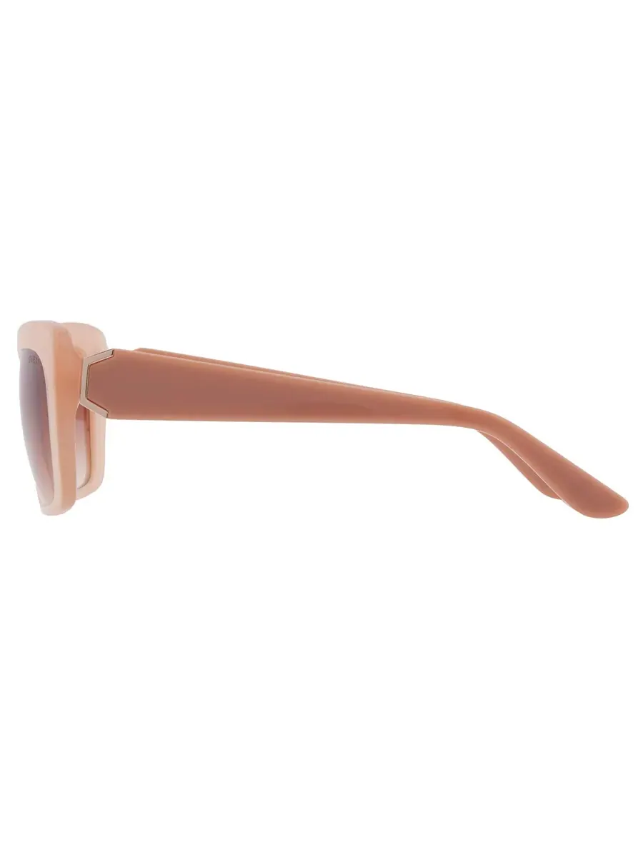 Женские солнцезащитные очки Guess Gradient Brown Cat Eye GU7890 57F 55 — изображение 4 из 4, бежевый