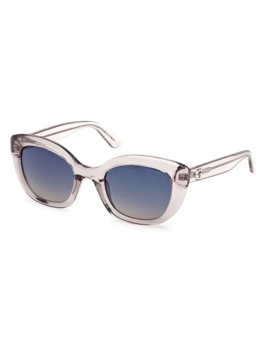 Очки для женщин Guess с синим градиентным квадратным оправой GU00196 20W 51 — изображение 2 из 4, прозрачный серый