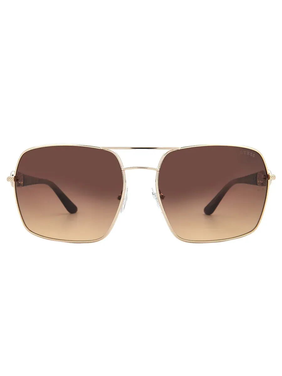 Женские солнцезащитные очки Guess Brown Gradient Navigator GU00159 33F 63