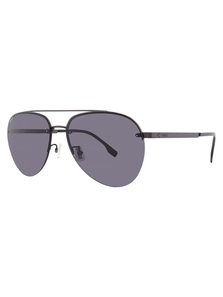 Солнечные очки Hugo Boss Black Phantos для мужчин BOSS 1537/F/SK 0V81/IR 62 — изображение 2 из 5, черный