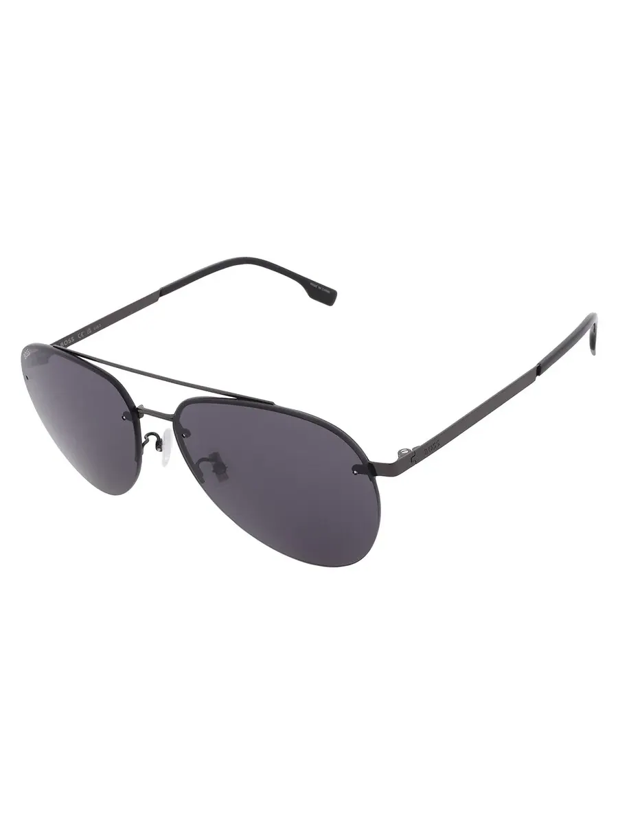 Солнечные очки Hugo Boss Black Phantos для мужчин BOSS 1537/F/SK 0V81/IR 62 — изображение 3 из 5, черный