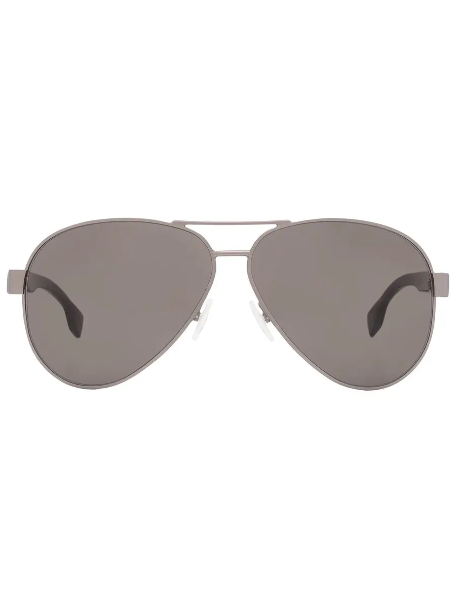 Солнцезащитные очки мужские Hugo Boss Brown Pilot BOSS 1560/O/S 0R81/70 63 — изображение 1 из 6, серый