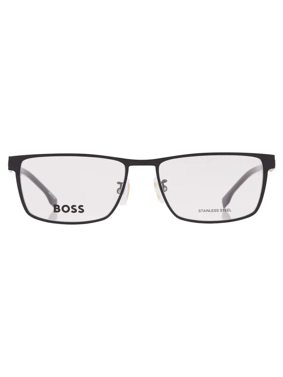 Мужские прямоугольные очки Hugo Boss Demo BOSS 1342/F 0I46 57 — золотистый