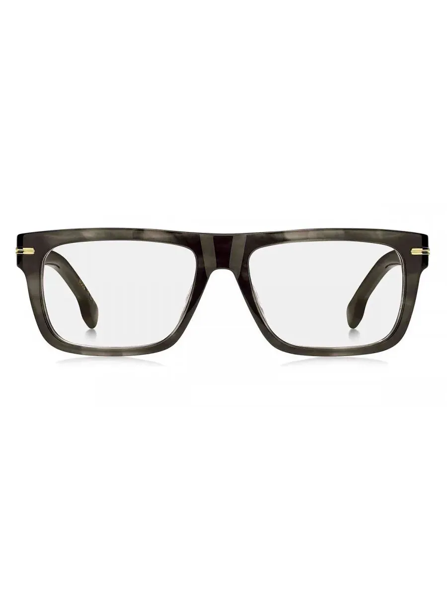Очки для мужчин Hugo Boss Demo Rectangular BOSS 1503 02W8 53 — изображение 1 из 1, серый