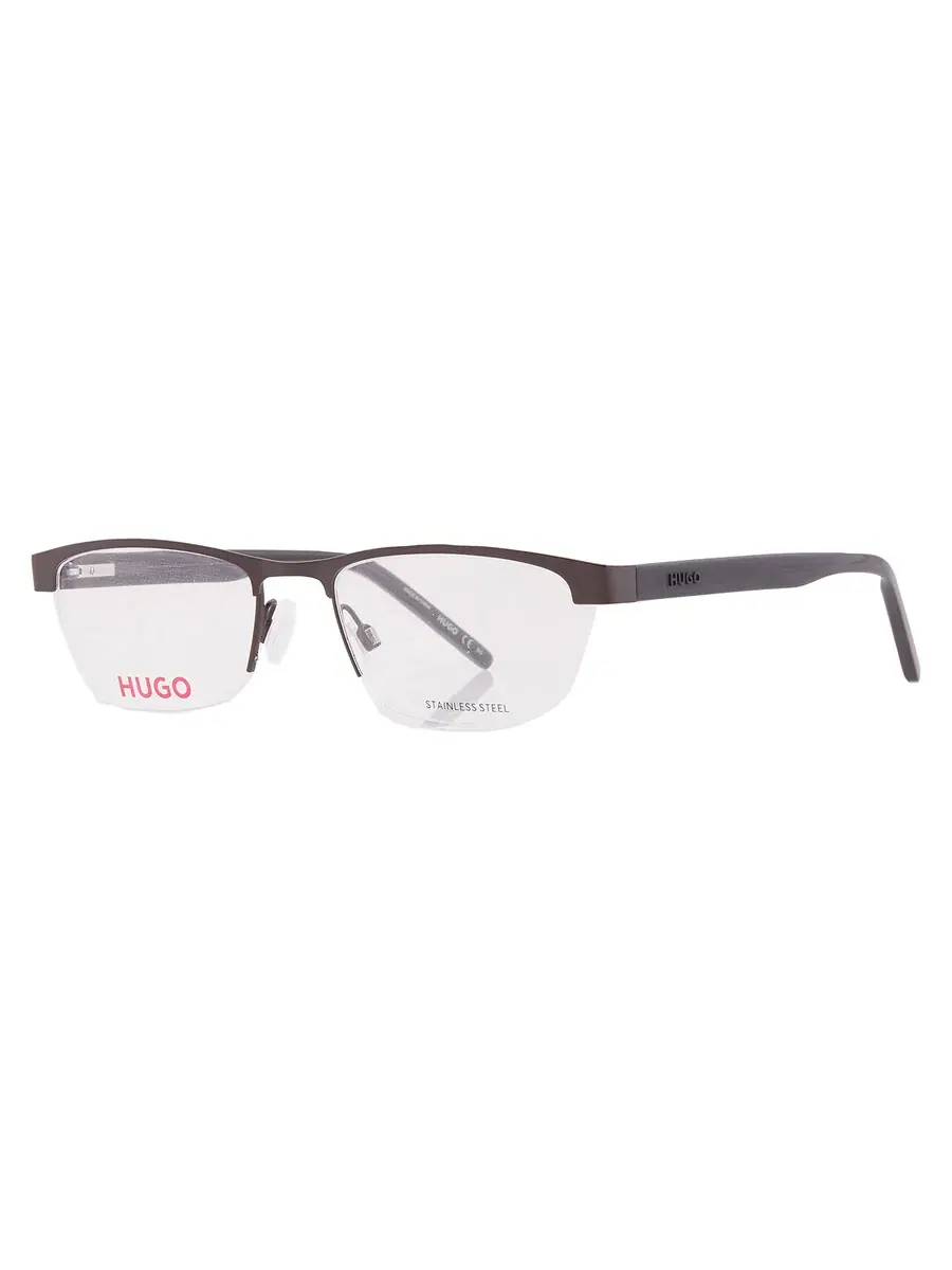 Демонстрационные прямоугольные мужские очки Hugo Boss HG 1199 0SVK 53 — изображение 2 из 5, черный