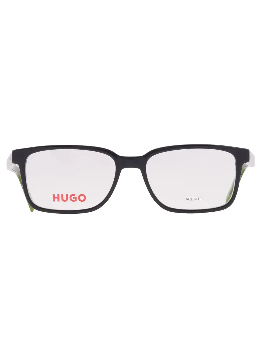 Мужские очки Hugo Boss Demo Rectangular HG1245 0RNB 53 — изображение 1 из 5, синий зеленый