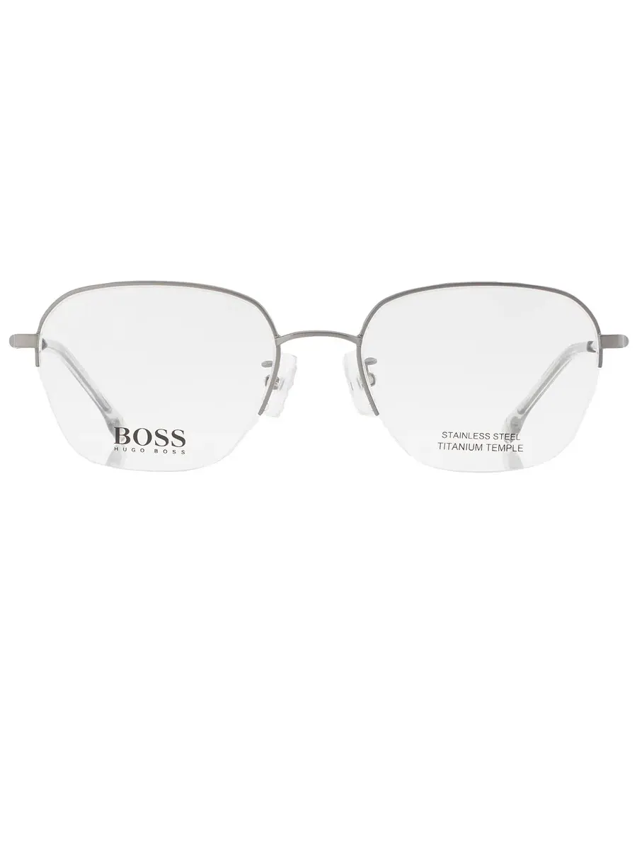 Мужские очки Hugo Boss Demo Square BOSS 1346/F 0R81 54 — изображение 1 из 5, серый
