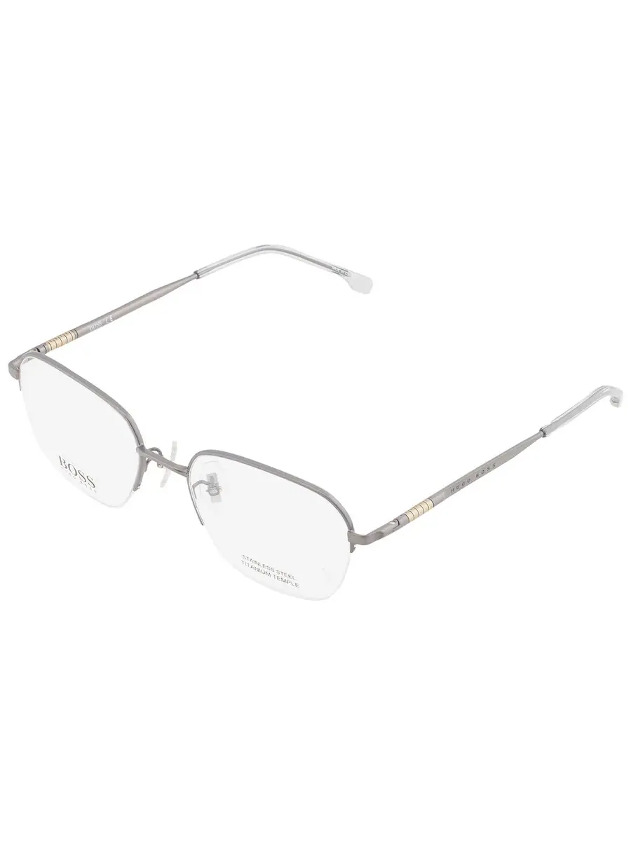 Мужские очки Hugo Boss Demo Square BOSS 1346/F 0R81 54 — изображение 3 из 5, серый