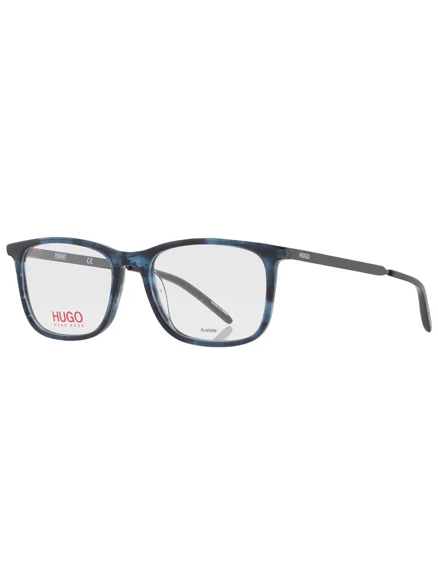 Мужские очки Hugo Boss Demo Square HG 1018 0AVS 52 — изображение 2 из 5, синий