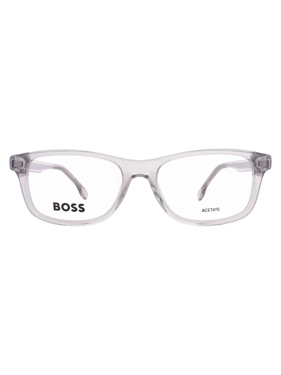 Мужские очки Hugo Boss Demo Square BOSS 1547 0CBL 51 — изображение 1 из 5, прозрачный темный серый