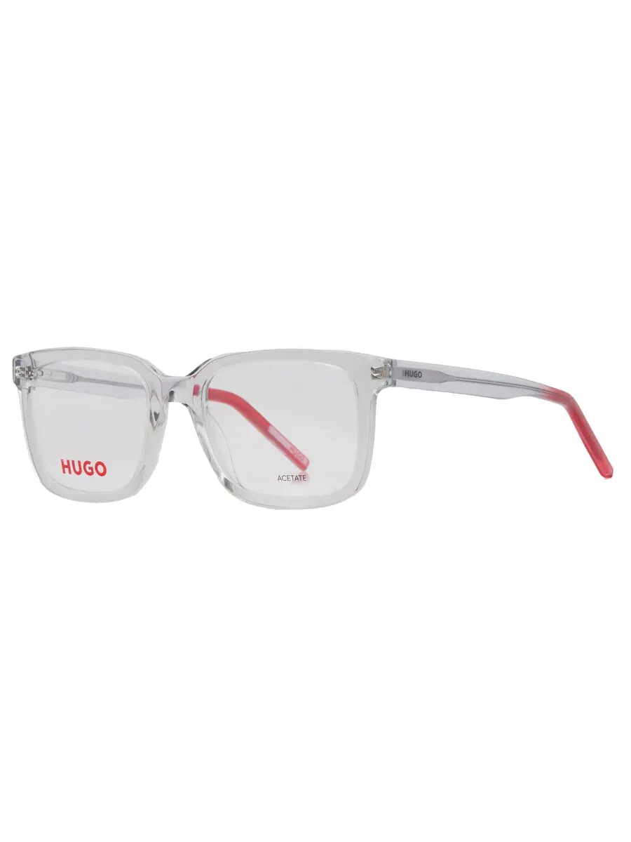 Мужские очки Hugo Boss Demo Square HG 1261 0268 51 — изображение 2 из 5, серый красный