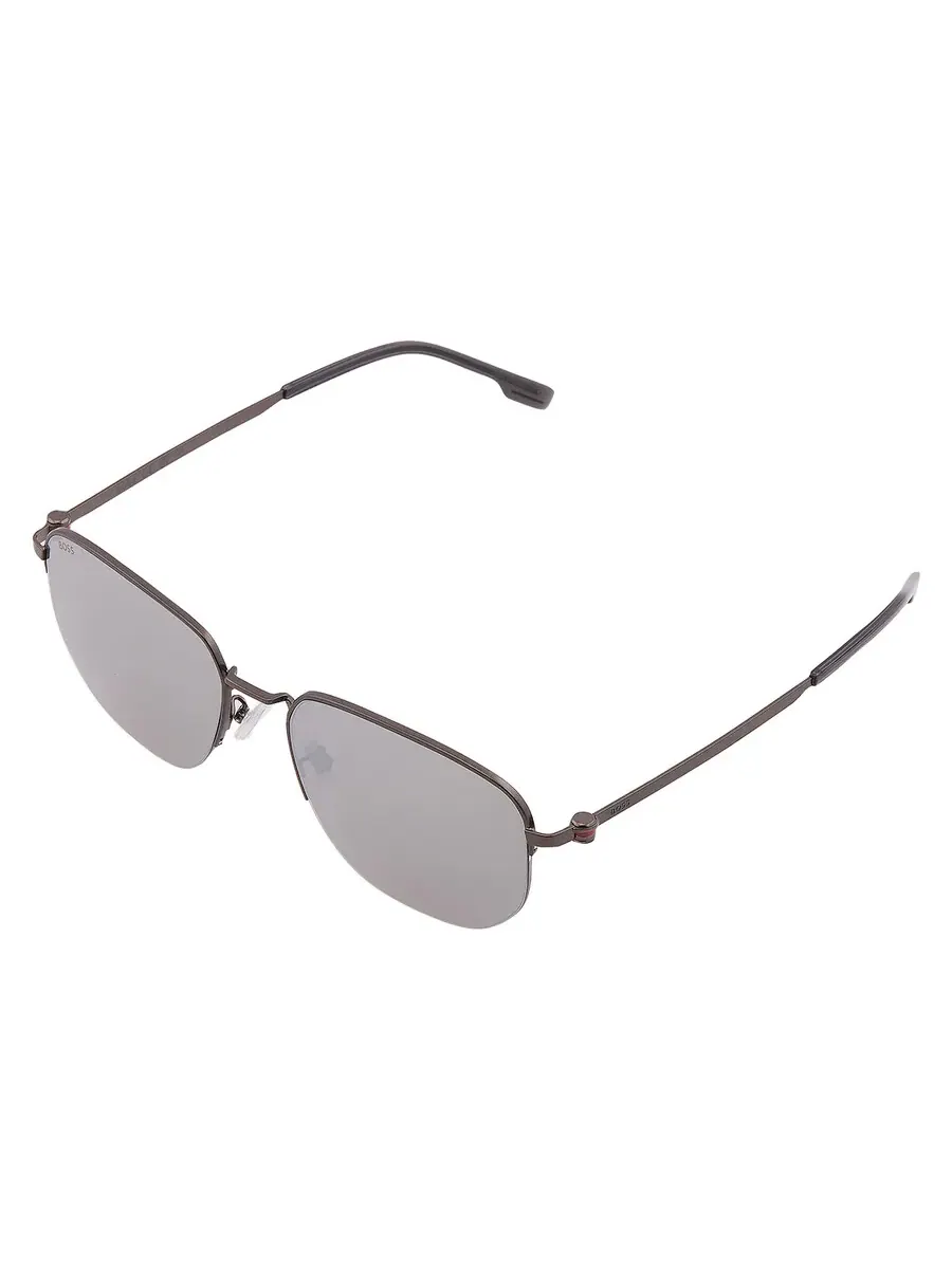 Солнечные очки Hugo Boss Silver Mirror Sport для мужчин BOSS 1538/F/SK 0R80/T4 57 — изображение 3 из 5, серый