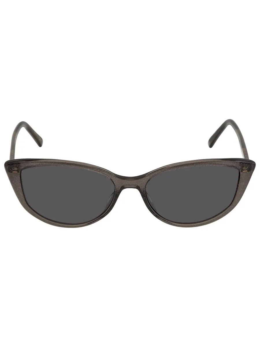 Женские солнцезащитные очки Jimmy Choo Grey Cat Eye NADIA/S 0Y6U/IR 56 — изображение 1 из 5, серый