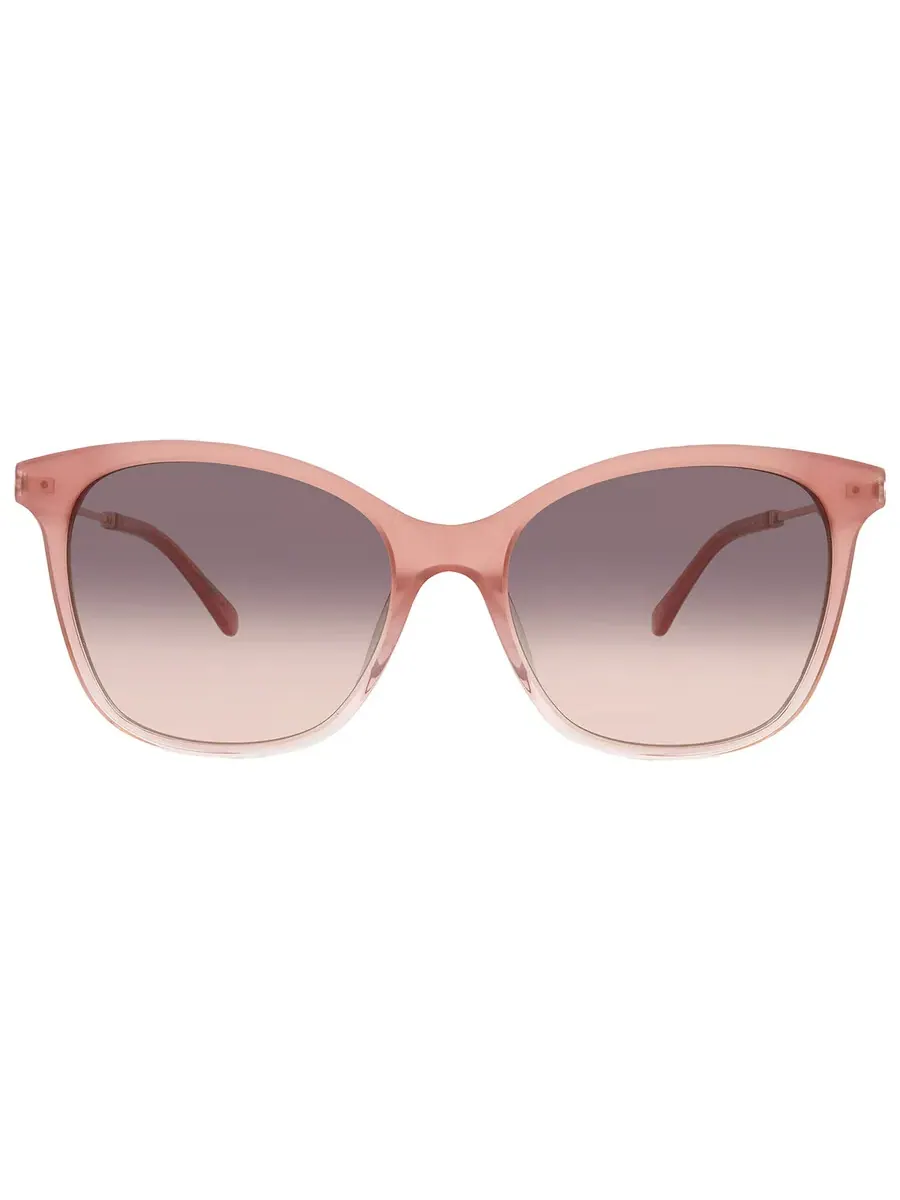 Серые очки для женщин с розовыми оттенками и бабочкой Kate Spade DALILA/S 035J/FF — изображение 1 из 4, розовый
