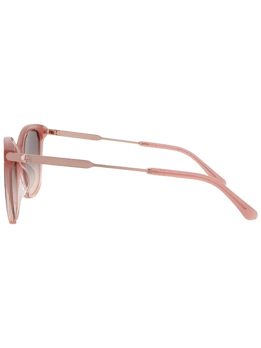 Серые очки для женщин с розовыми оттенками и бабочкой Kate Spade DALILA/S 035J/FF — изображение 4 из 4, розовый