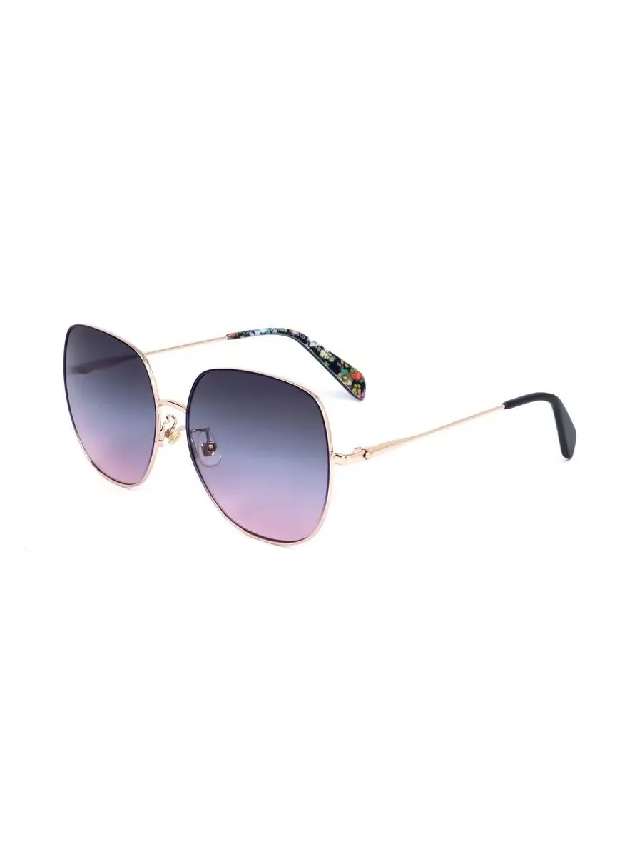 Очки солнцезащитные женские Kate Spade синие квадратные CHARLI/F/S-S6F-3 — изображение 2 из 3, мульти