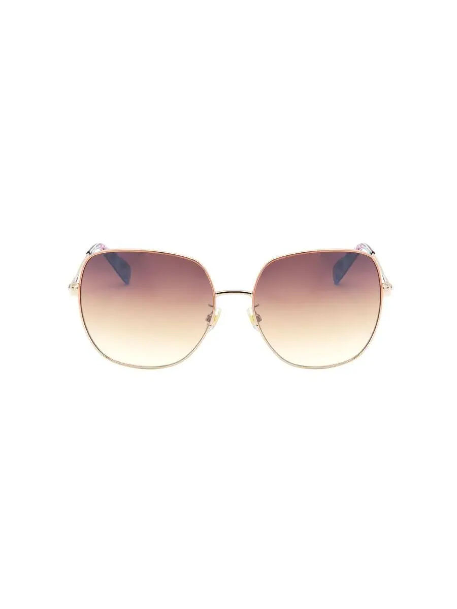 Женские квадратные солнцезащитные очки Kate Spade золотистого цвета CHARLI/F/S — изображение 1 из 3, мульти