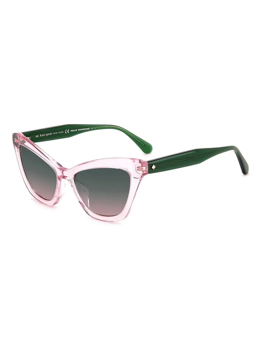 Женские солнцезащитные очки Kate Spade с розовым оттенком и кошачьей формой AMELIE/G/S 035J/JP 54 — изображение 2 из 3