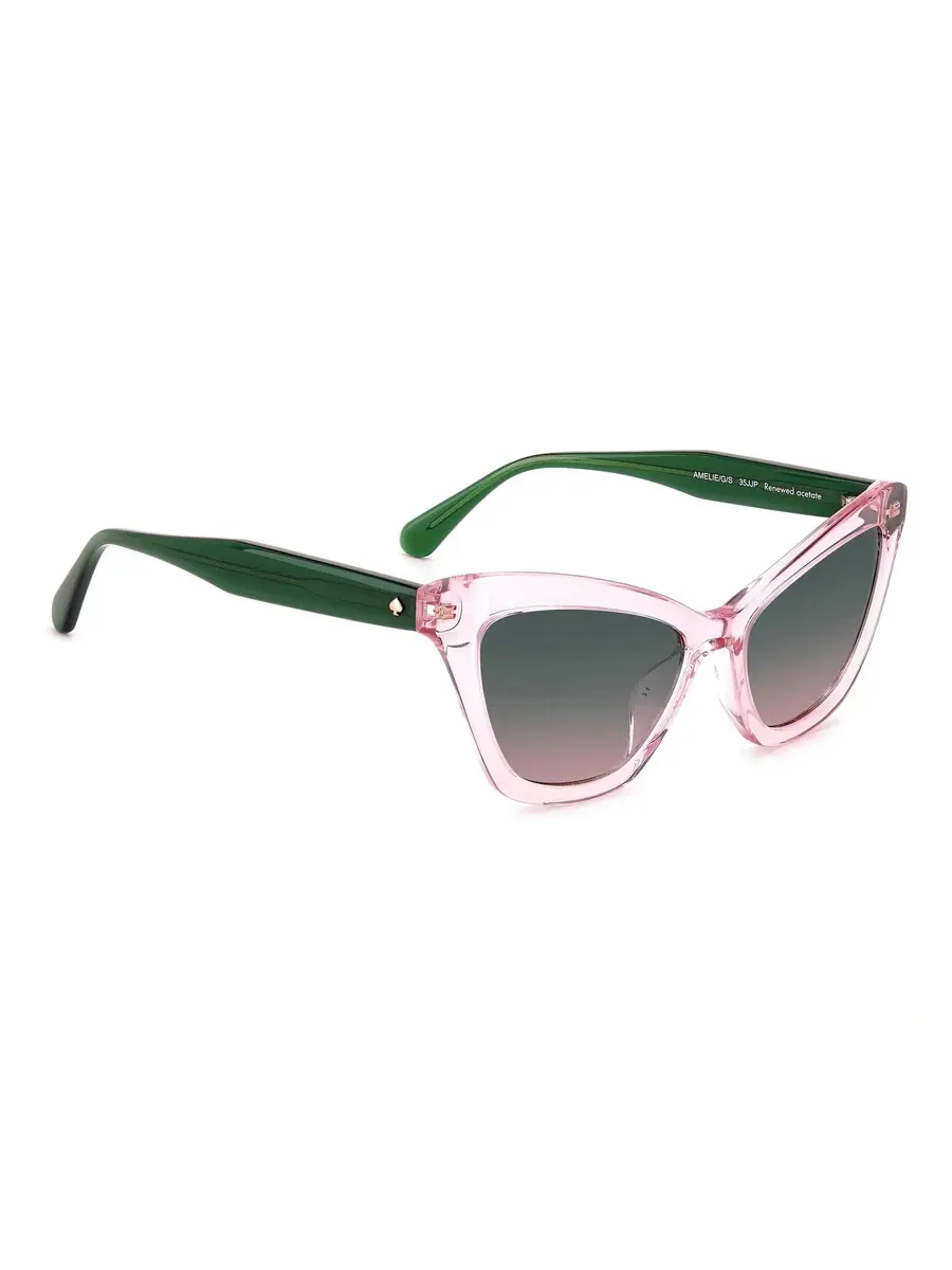 Женские солнцезащитные очки Kate Spade с розовым оттенком и кошачьей формой AMELIE/G/S 035J/JP 54 — изображение 3 из 3