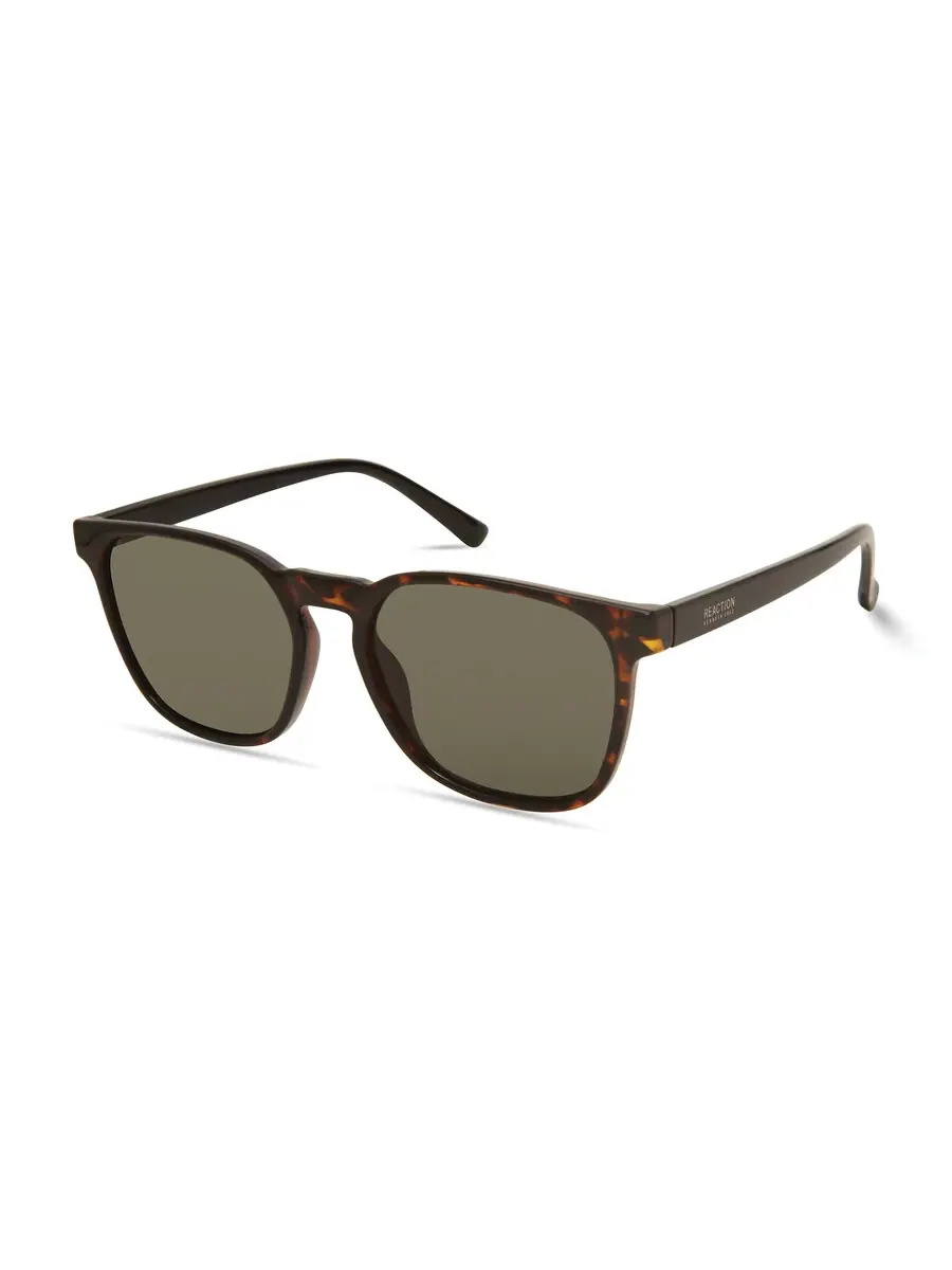 Мужские солнцезащитные очки Kenneth Cole Brown Square KC1414 52N 54 — изображение 1 из 1, коричневый