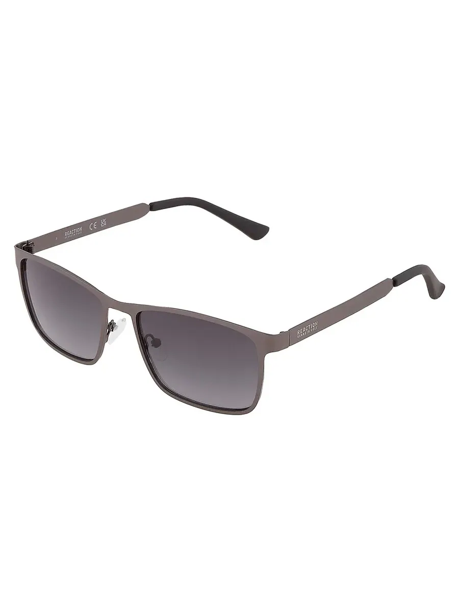 Мужские солнцезащитные очки Kenneth Cole Gradient Smoke Square KC1329 09B 57 — изображение 4 из 5, серый