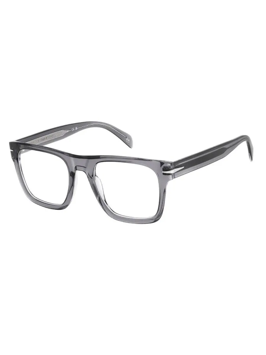 Мужские прямоугольные очки David Beckham Demo DB 7020/FLAT TX7 51 — серый