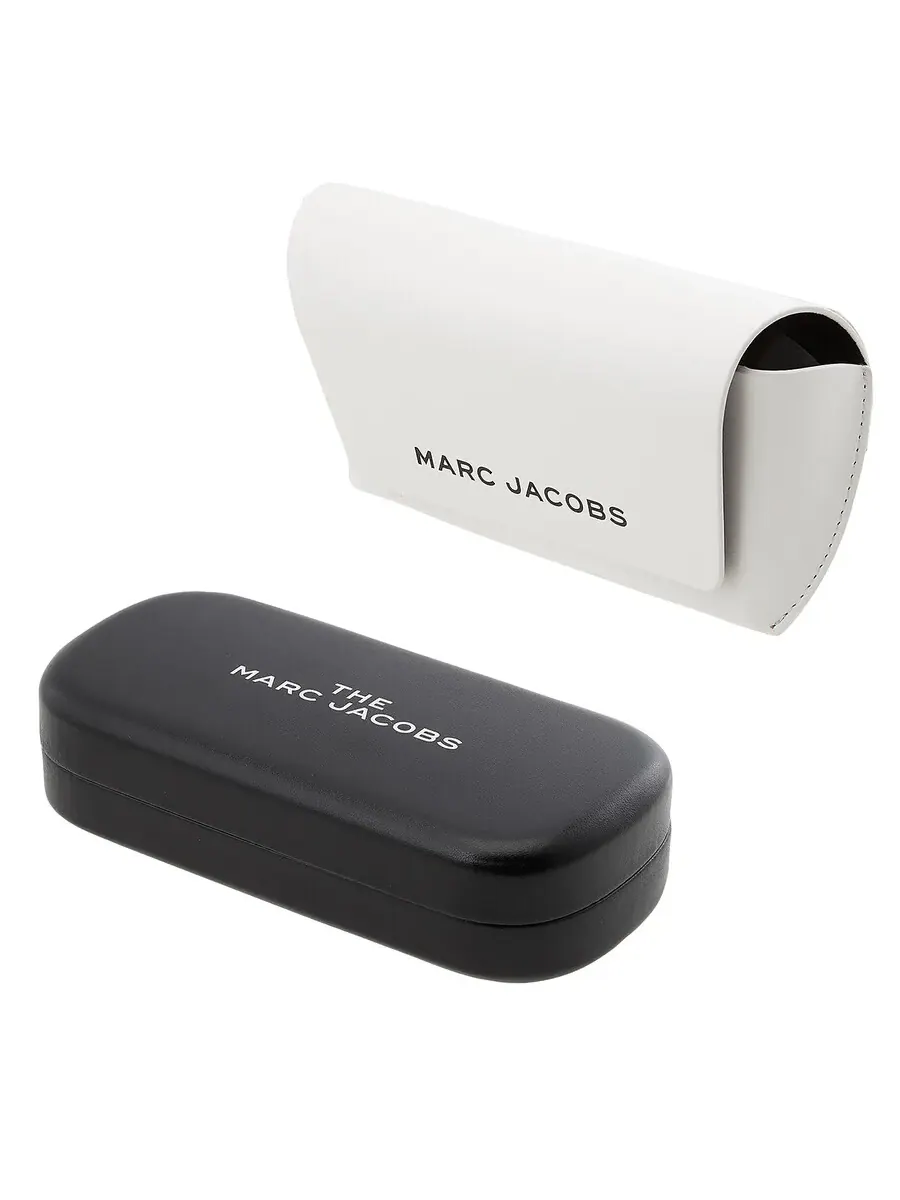 Солнцезащитные очки женские Marc Jacobs коричневые квадратные MARC 729/S 006J/HA 58 — изображение 5 из 5, золотистый