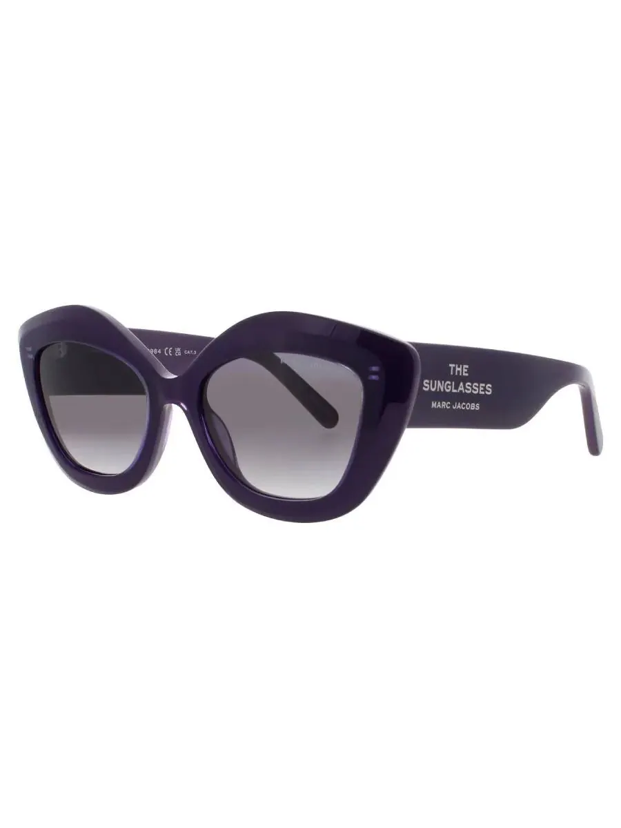 Солнцезащитные очки женские Marc Jacobs темно-серые кошачий глаз MARC 800/S RY8 52 — изображение 1 из 1, фиолетовый
