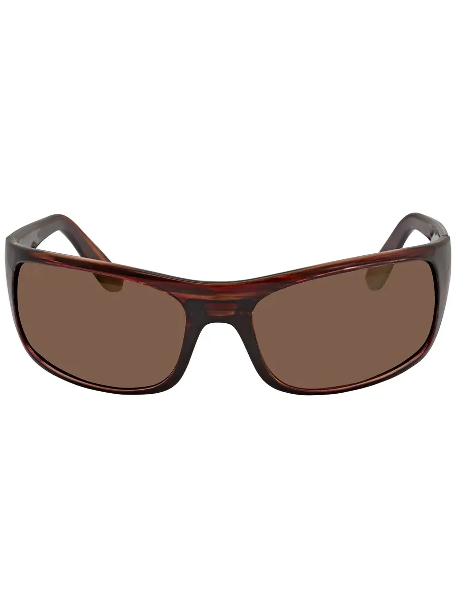 Солнцезащитные очки Maui Jim Peahi HCL Bronze прямоугольные унисекс H202-10 65