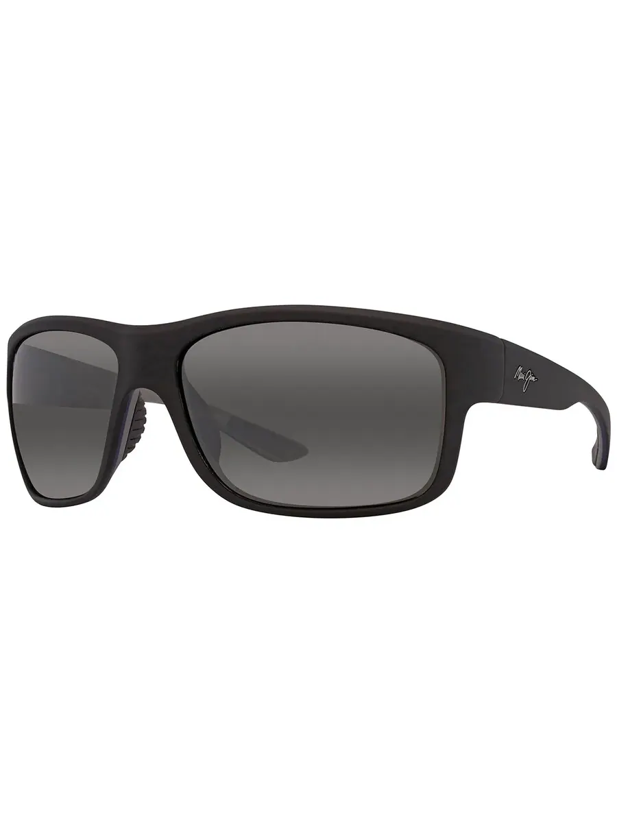 Солнцезащитные очки Maui Jim Southern Cross Neutral Grey Wrap Unisex 815-53B 63 — изображение 5 из 5, черный синий серый
