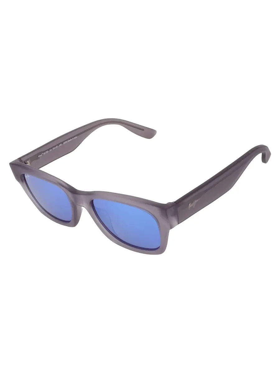 Солнцезащитные очки Maui Jim Valley Isle Blue Hawaii Square унисекс B780-14 54 — изображение 3 из 4, серый