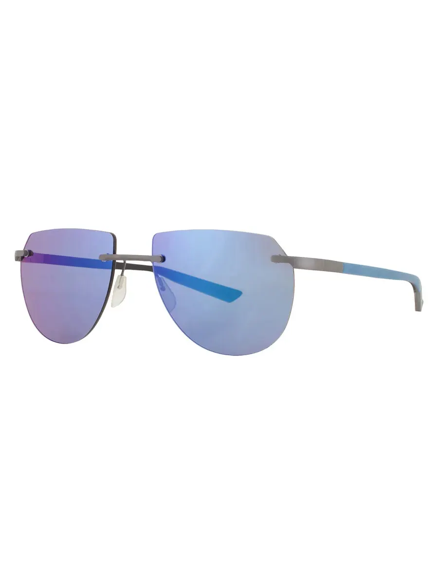 Солнцезащитные очки унисекс McLaren Blue Mirror Irregular MLMS-85S01 C04 57 — изображение 2 из 4, синий