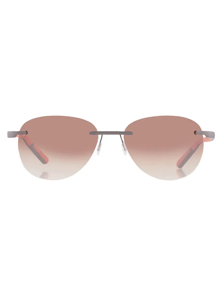Солнцезащитные очки унисекс McLaren Briwn Gradient Oval MLMS-85S02 C03 55 — черный