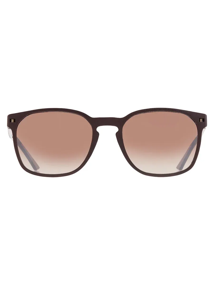 Мужские солнцезащитные очки McLaren Brown Gradient Square MLOP-98S01 C02 52 — изображение 1 из 4, коричневый золотистый