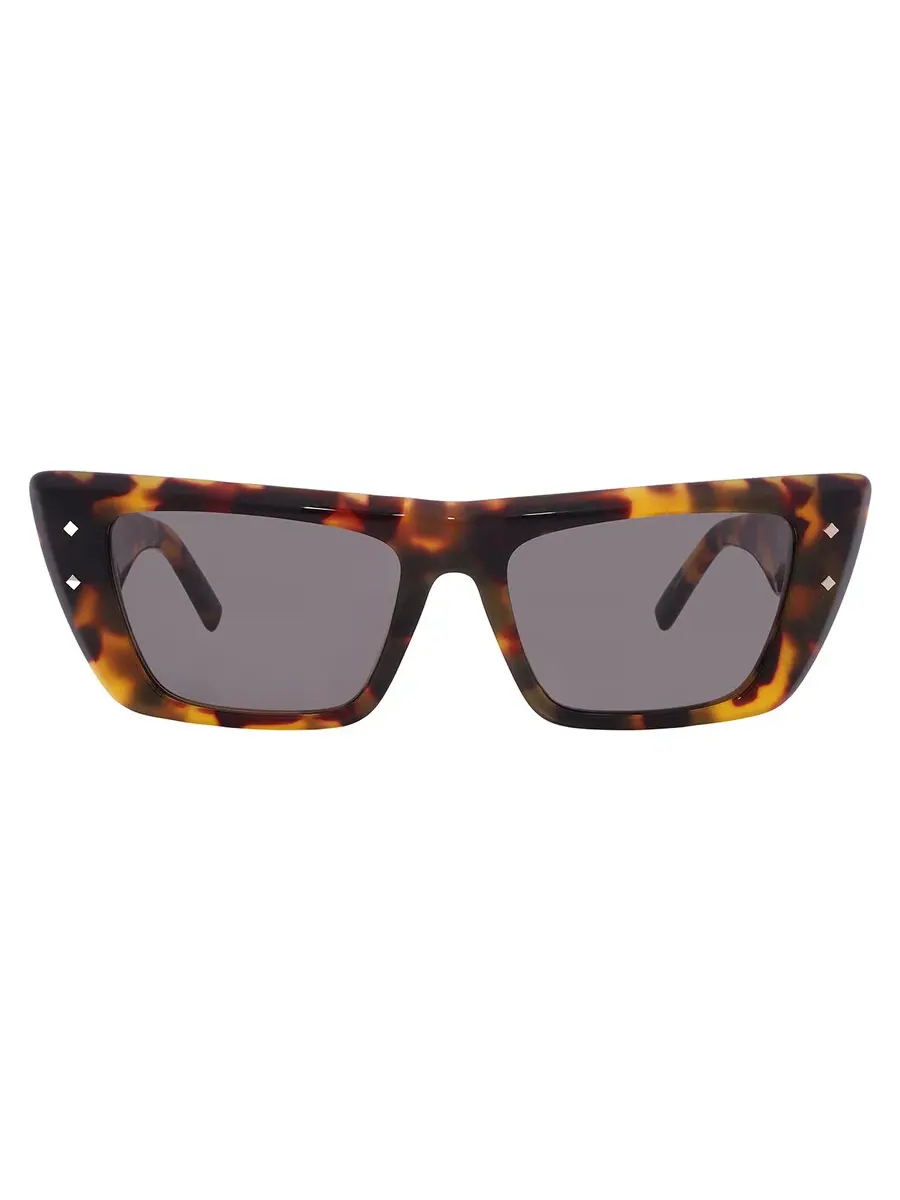 Женские солнцезащитные очки MCM Smoke Cat Eye MW0021 53A 52 — коричневый