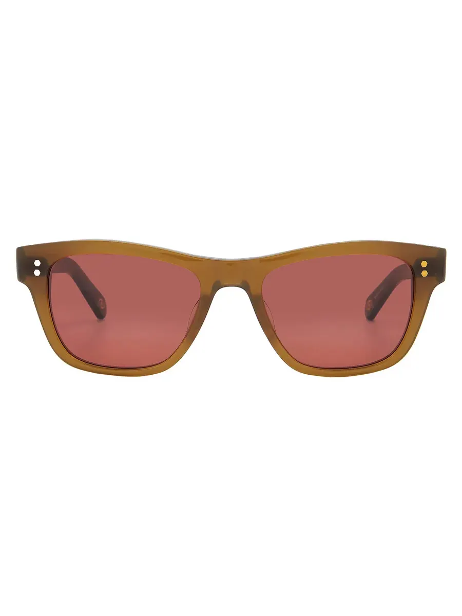 Очки солнцезащитные унисекс Mr. Leight DAMONE S Tahitian Rose Premium Glass Sport — серебристый