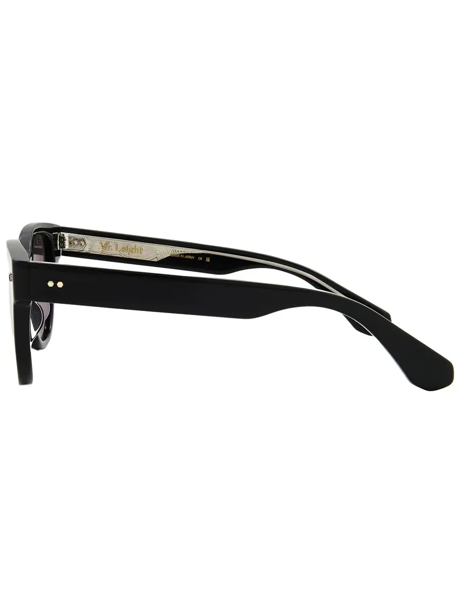 Mr. Leight JANE S Солнцезащитные очки Lava Oval ML2047-48-BK-PW/LAVA — изображение 4 из 5, черный