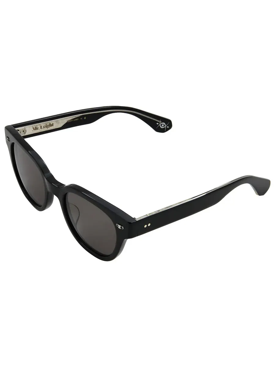 Mr. Leight JANE S Солнцезащитные очки Lava Oval ML2047-48-BK-PW/LAVA — изображение 5 из 5, черный