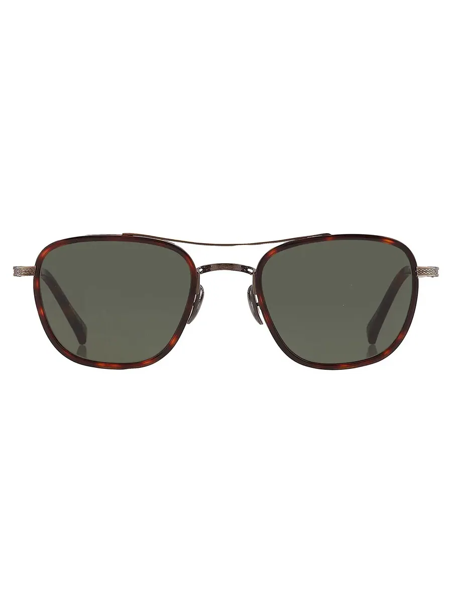 Солнцезащитные очки Mr. Leight PRICE S Pure G15 Pilot Titanium ML4026 HONT-ATG/PG15 49 — изображение 1 из 5, золотистый
