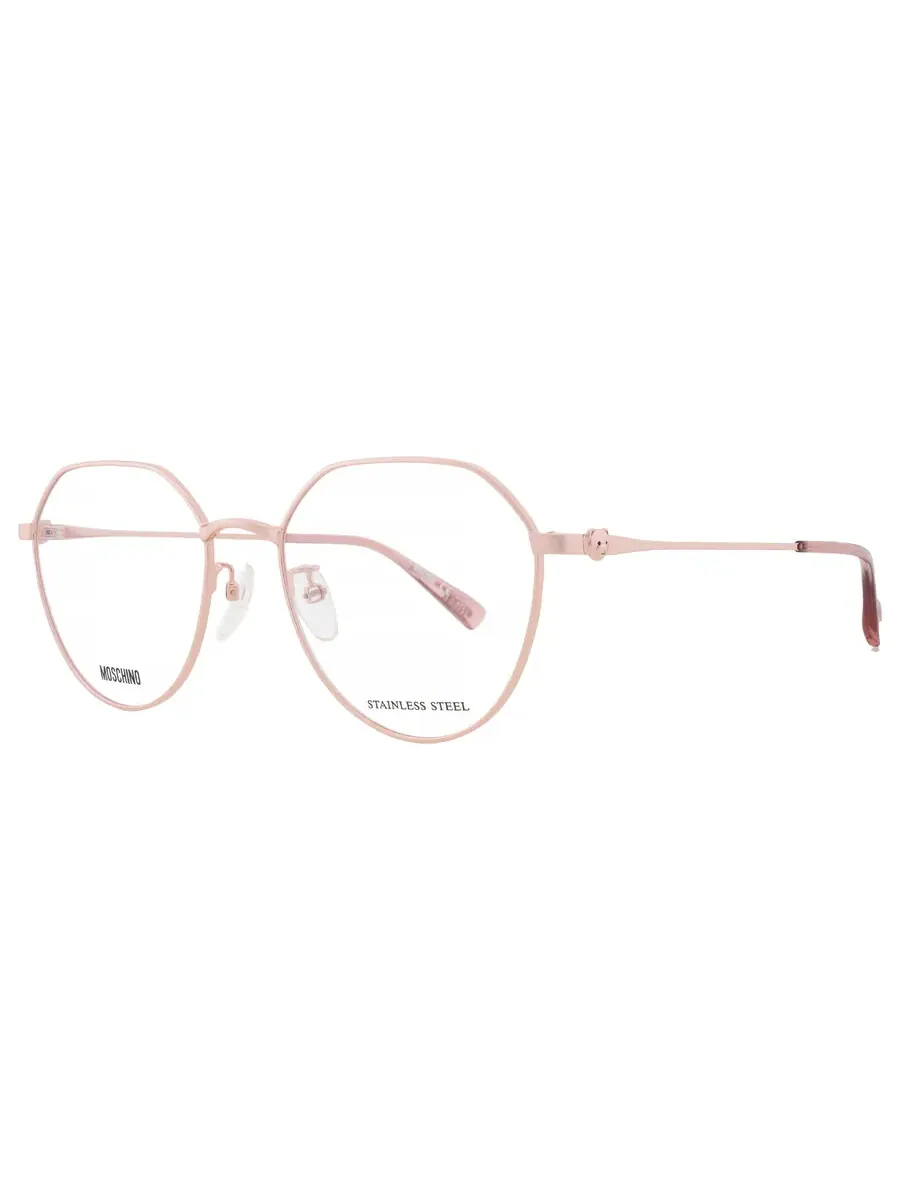 Женские очки Moschino Demo Geometric MOS564/F 0DDB 53 — изображение 2 из 5, золотистый