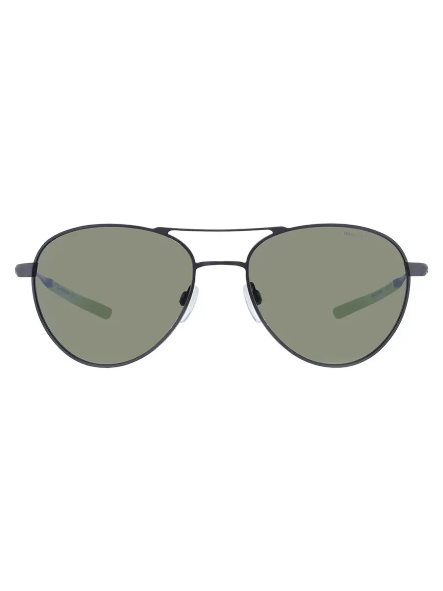 Мужские солнцезащитные очки Nike Green Pilot NIKE ACE DRIVER I EV24041 907 59 — изображение 1 из 4, серый
