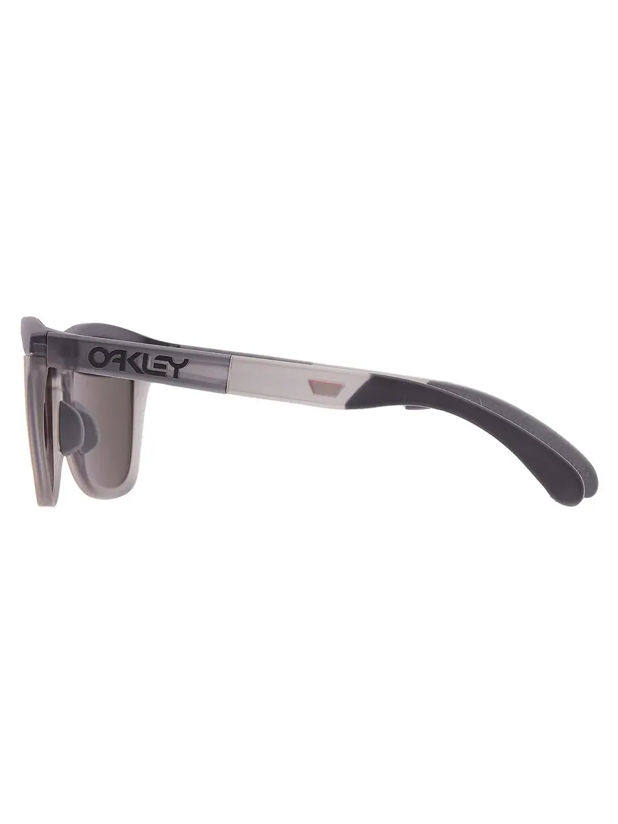 Мужские солнцезащитные очки Oakley Frogskins Prizm Ruby Square OO9284A 928401 55 — изображение 4 из 4, серый/серый