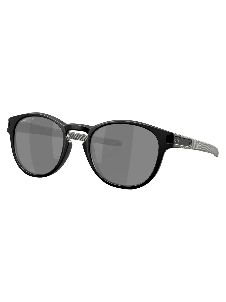 Солнцезащитные очки Oakley LATCH (A) Prizm Black Polarized округлый мужской OO9349 934956 53 — изображение 1 из 1, черный